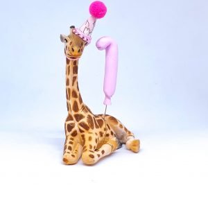 Sitting Giraffe Calf