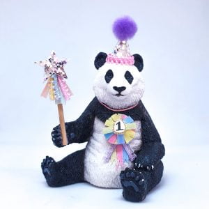 Miniature Glitter Star Wand Accessory