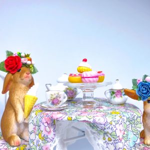 Miniature Glass Effect Cake Stand