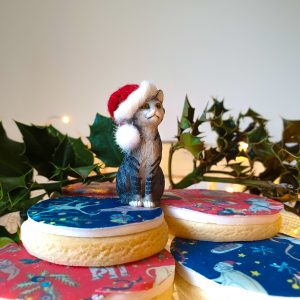 Add a santa hat to your animal...