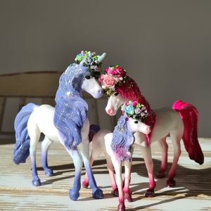 Schleich Hot Pink Glitter Adult Unicorn