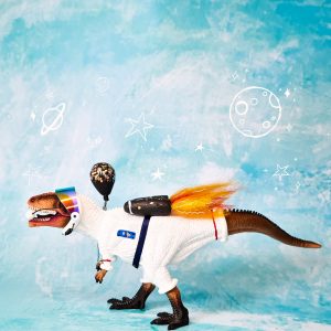 Limited Edition 'Rex Armstrong' Schleich Trex Astronaut