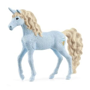 Schleich Pastel Blue and Cream Icecream Unicorn Foal Baby