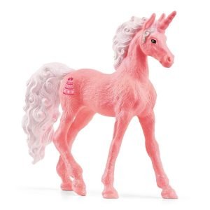 Schleich Pastel Pink Birthday Cake Unicorn Foal Baby