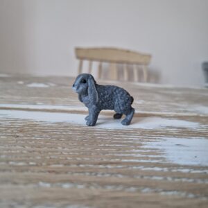 Schleich Grey Lop Ear Bunny Rabbit